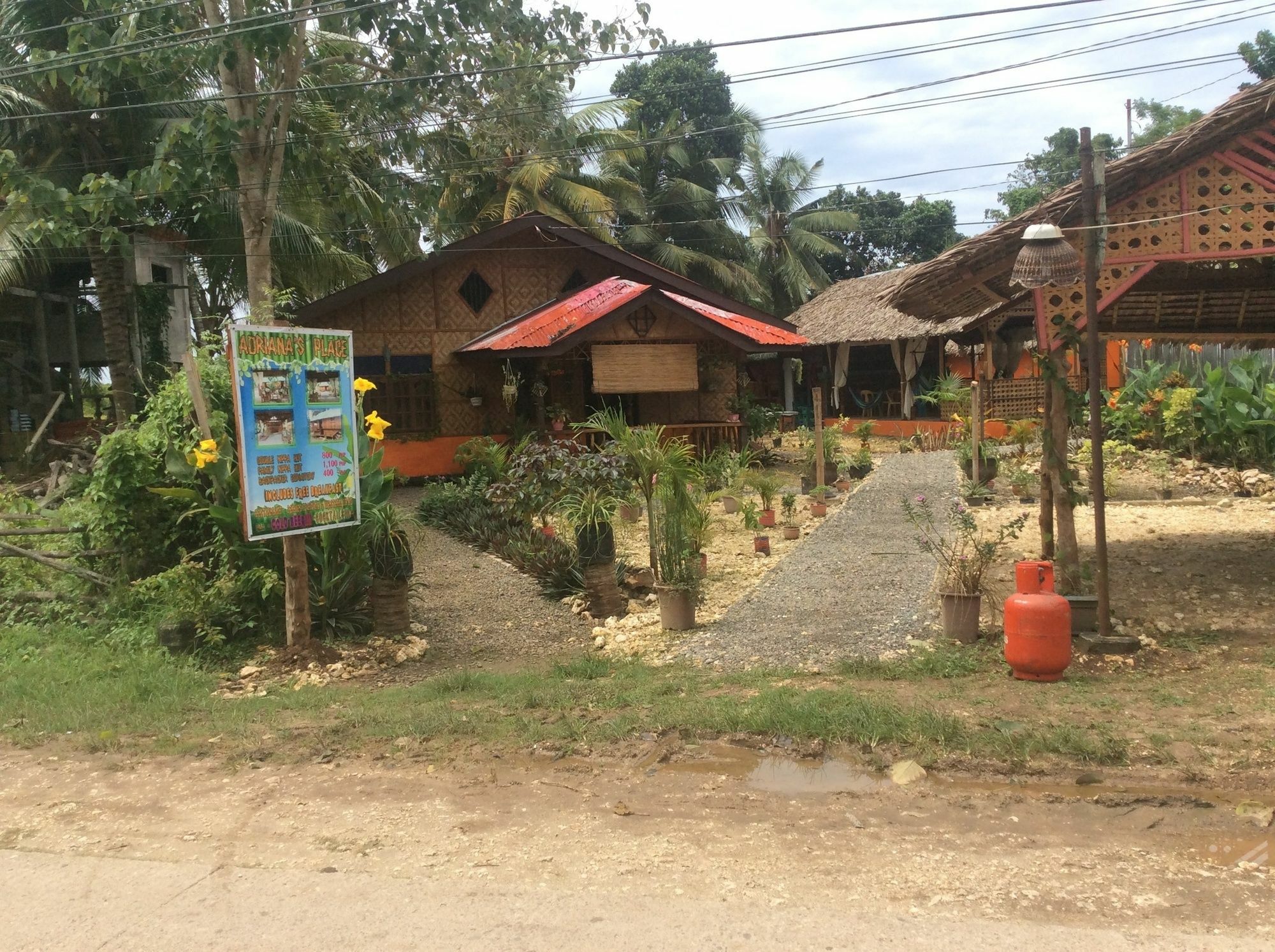 Hostel Adrianas Place Panglao Exterior foto